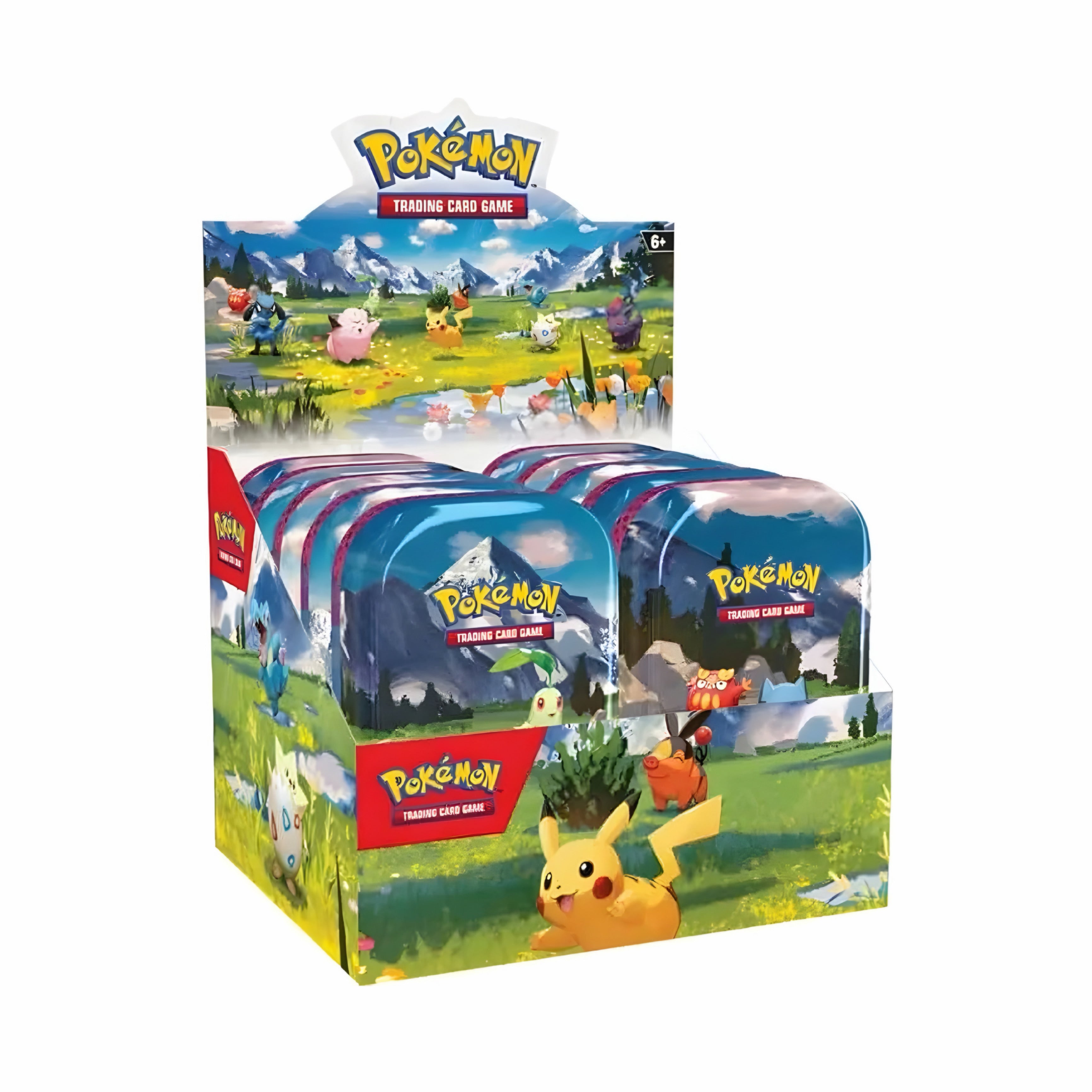TCG Pokémon Tin Edición Español (Estuche al azar)