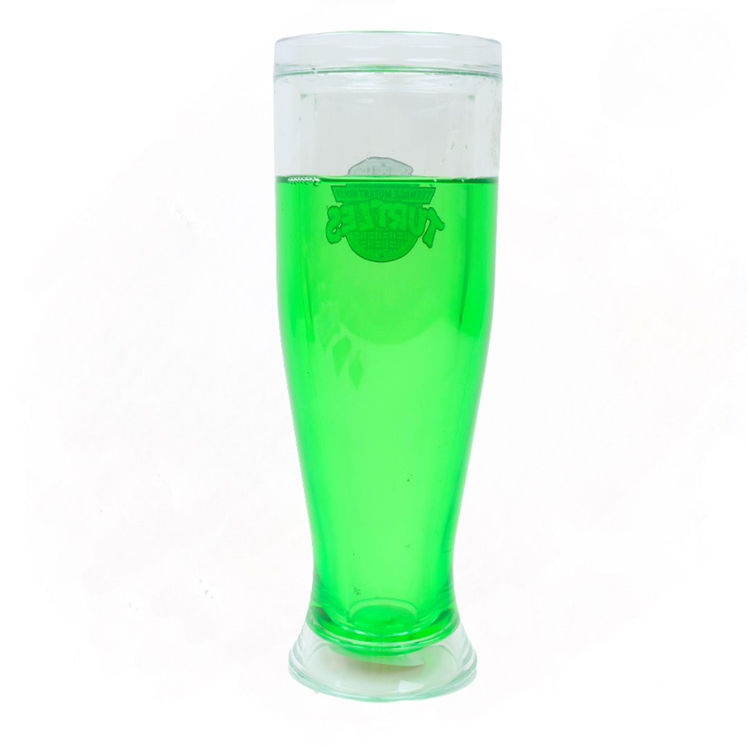 Vaso Nickelodeon Tortugas Ninja Edición Especial con efecto de brillo en la oscuridad