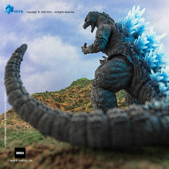 Figura Hiya Toys Godzilla vs King Ghidorah Heat Ray Godzilla Hokkaido Versión 1991 Escala 1/10