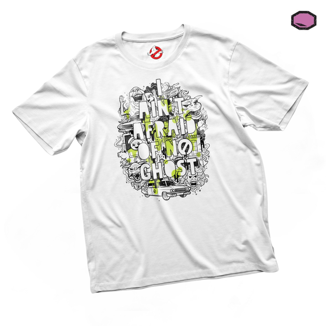 Playera Los Cazafantasmas Blanca