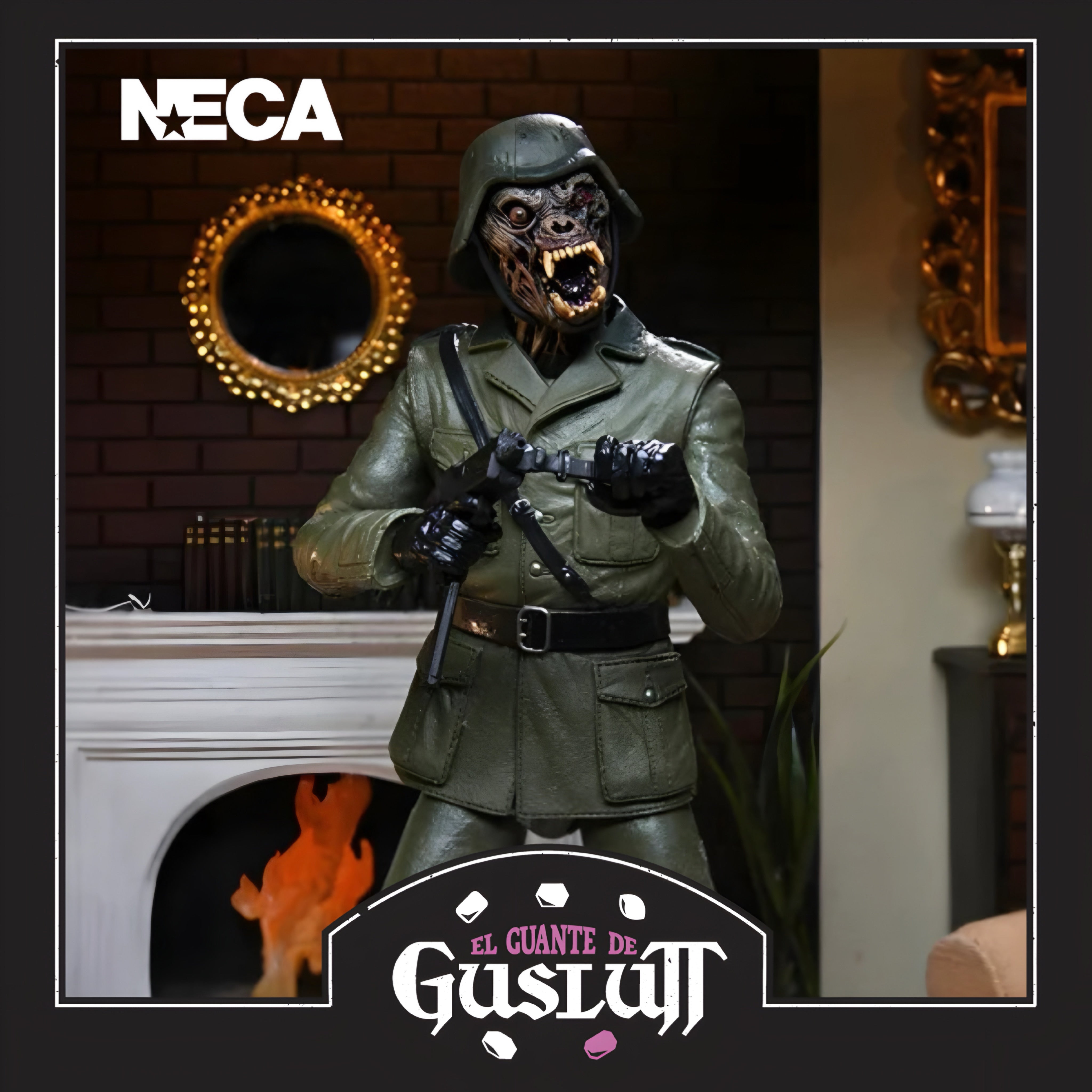 Figura NECA An American Werewolf In London Nightmare Demon Versión Ultimate