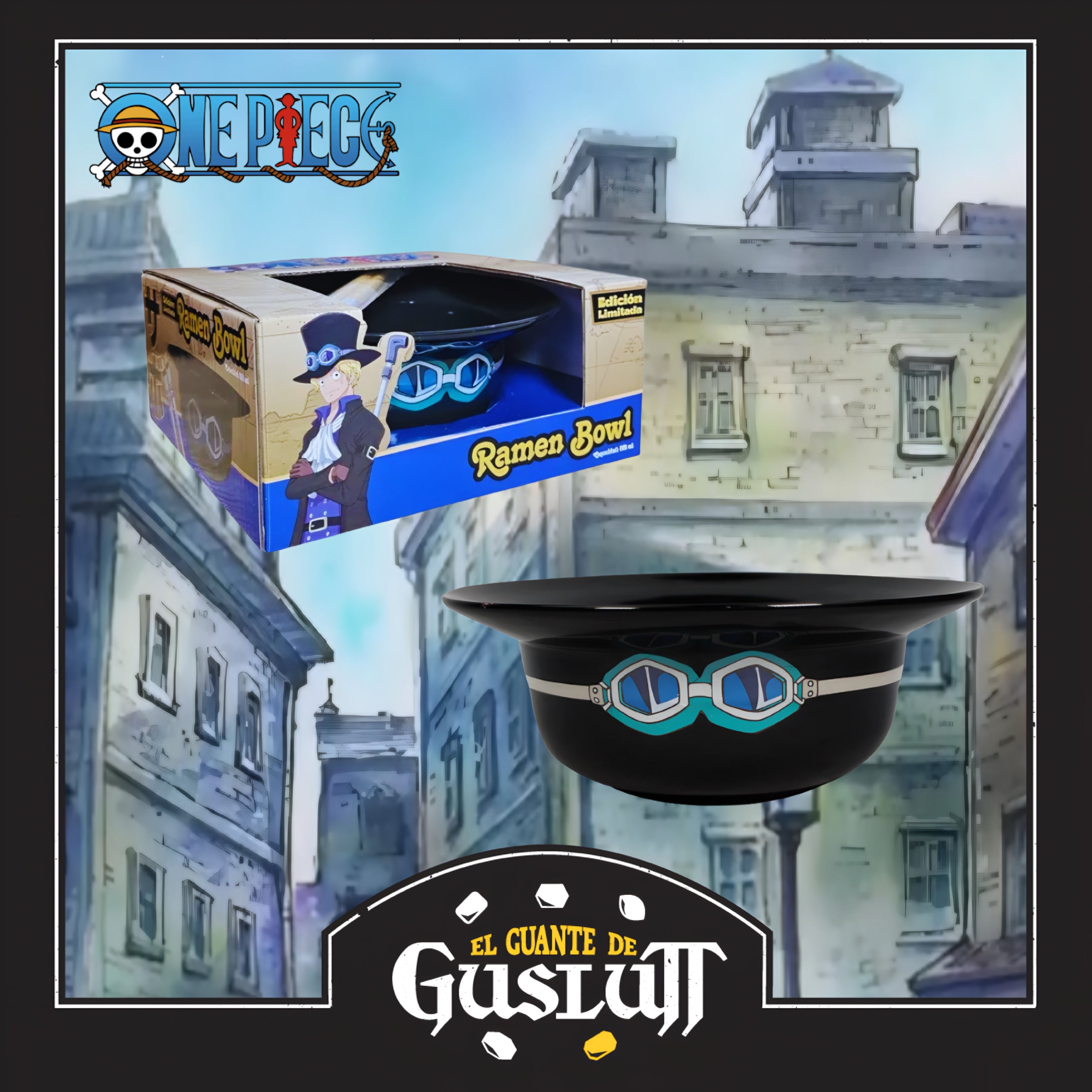 Ramen Bowl One Piece Sabo Edición Limitada