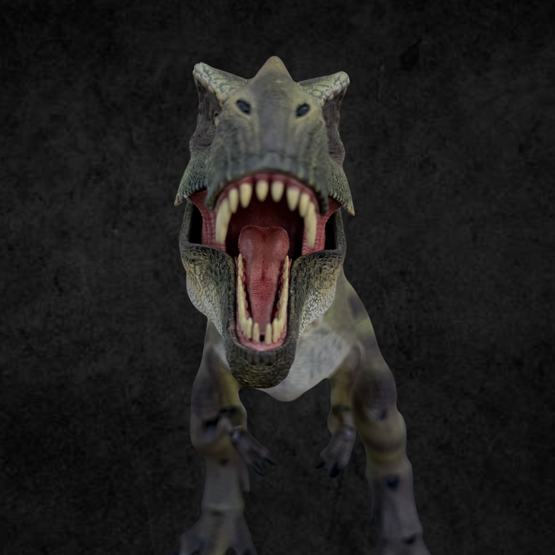 Figura Tyrannosaurus Rex King of Jurassic Premium Series Escala 1/18