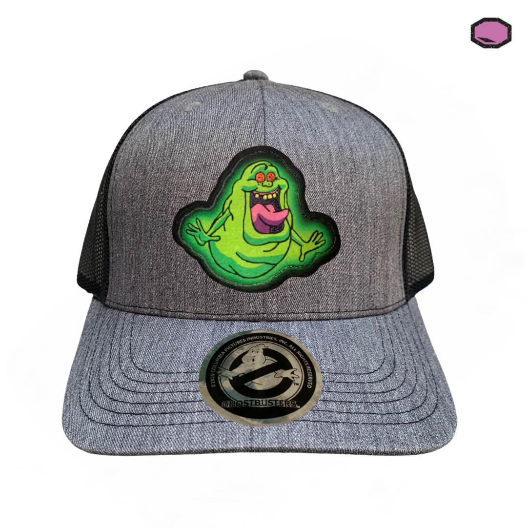Gorra Los Cazafantasmas Slimer Gris/Negra Tipo Trucker Premium