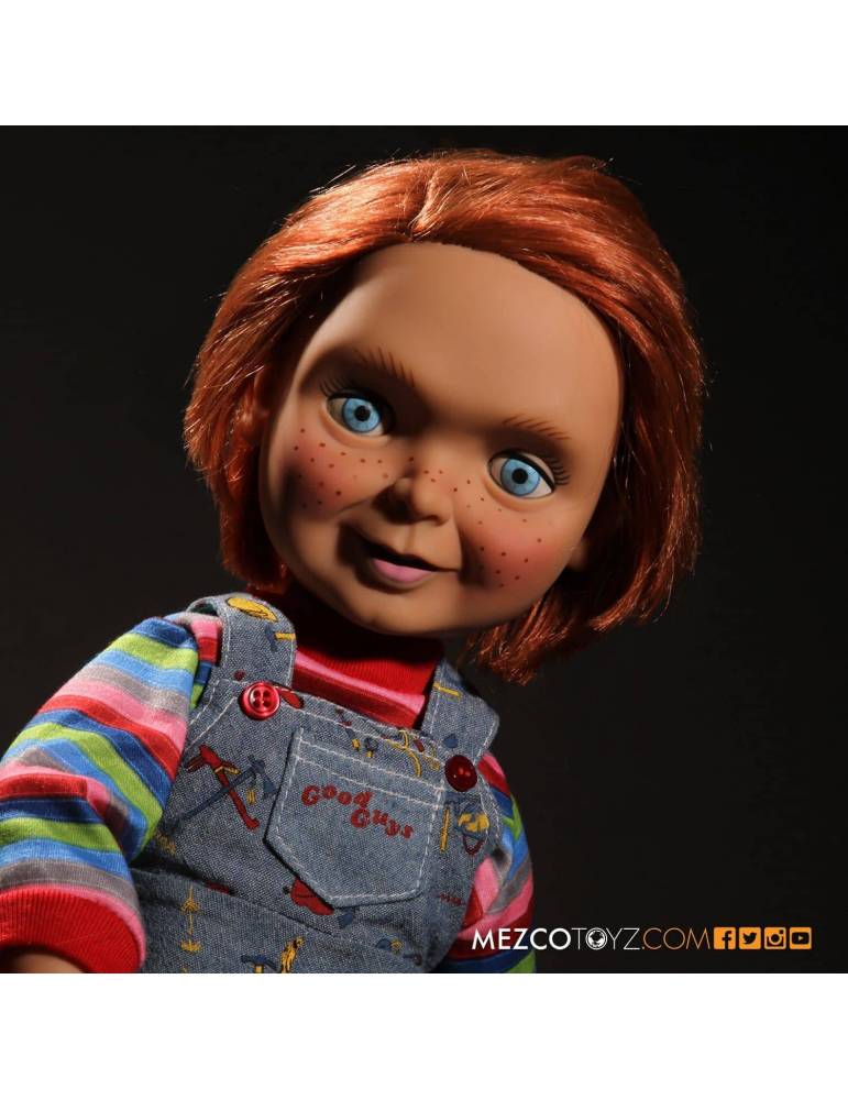 Figura Electrónica Mezco Toyz Chucky Good Guys de 15 Pulgadas