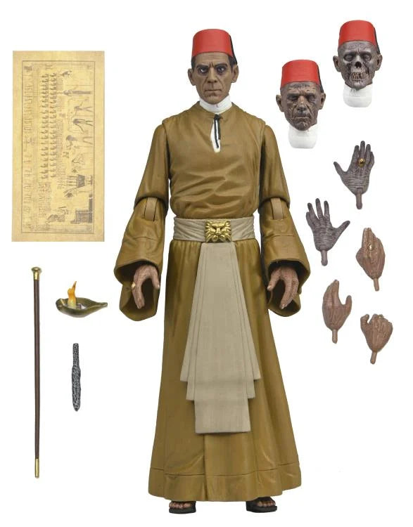 Figura NECA Universal Monsters Ardath Bey Versión Ultimate