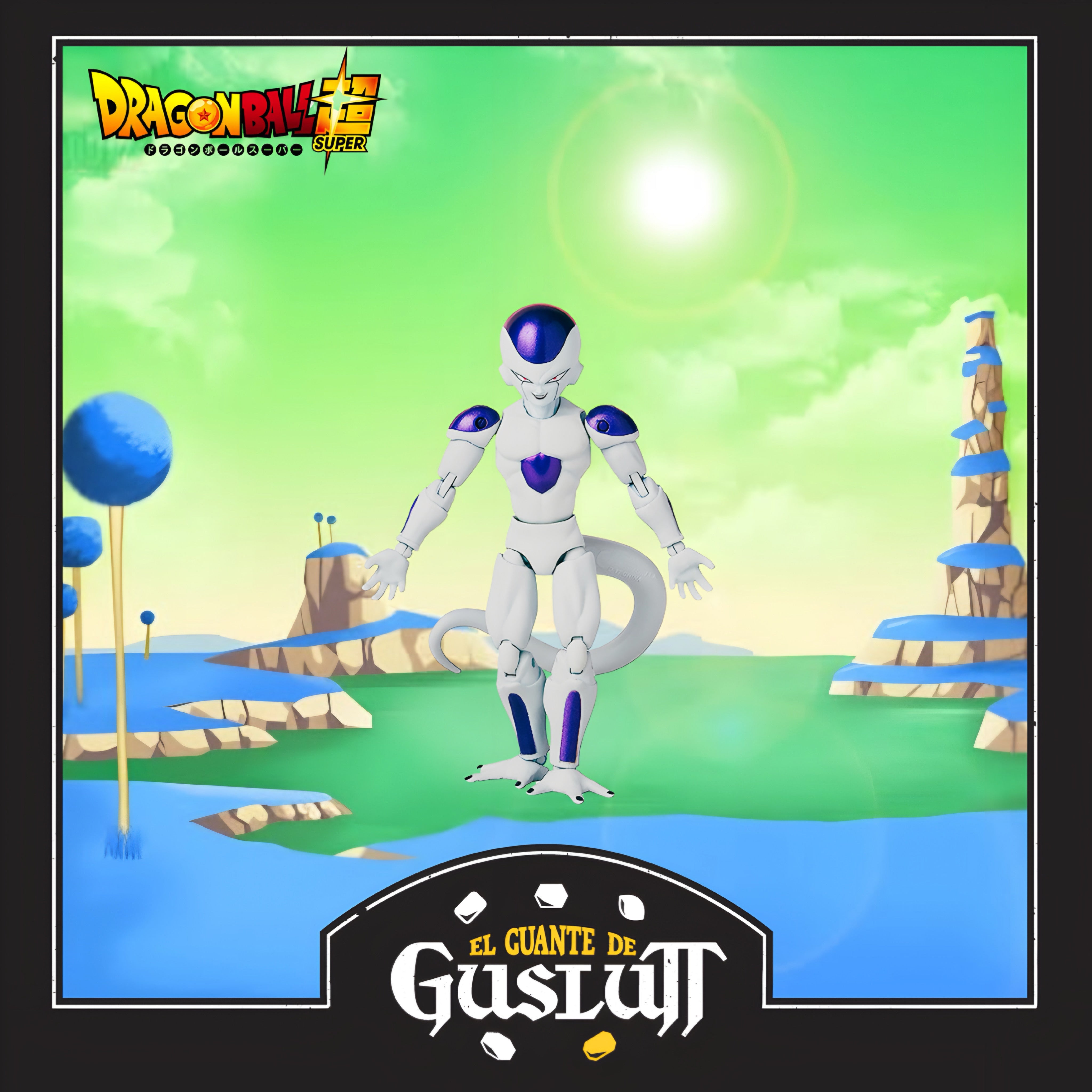 Figura Dragon Ball Super Dragon Stars Series Frieza 4th Form Escala 1/12