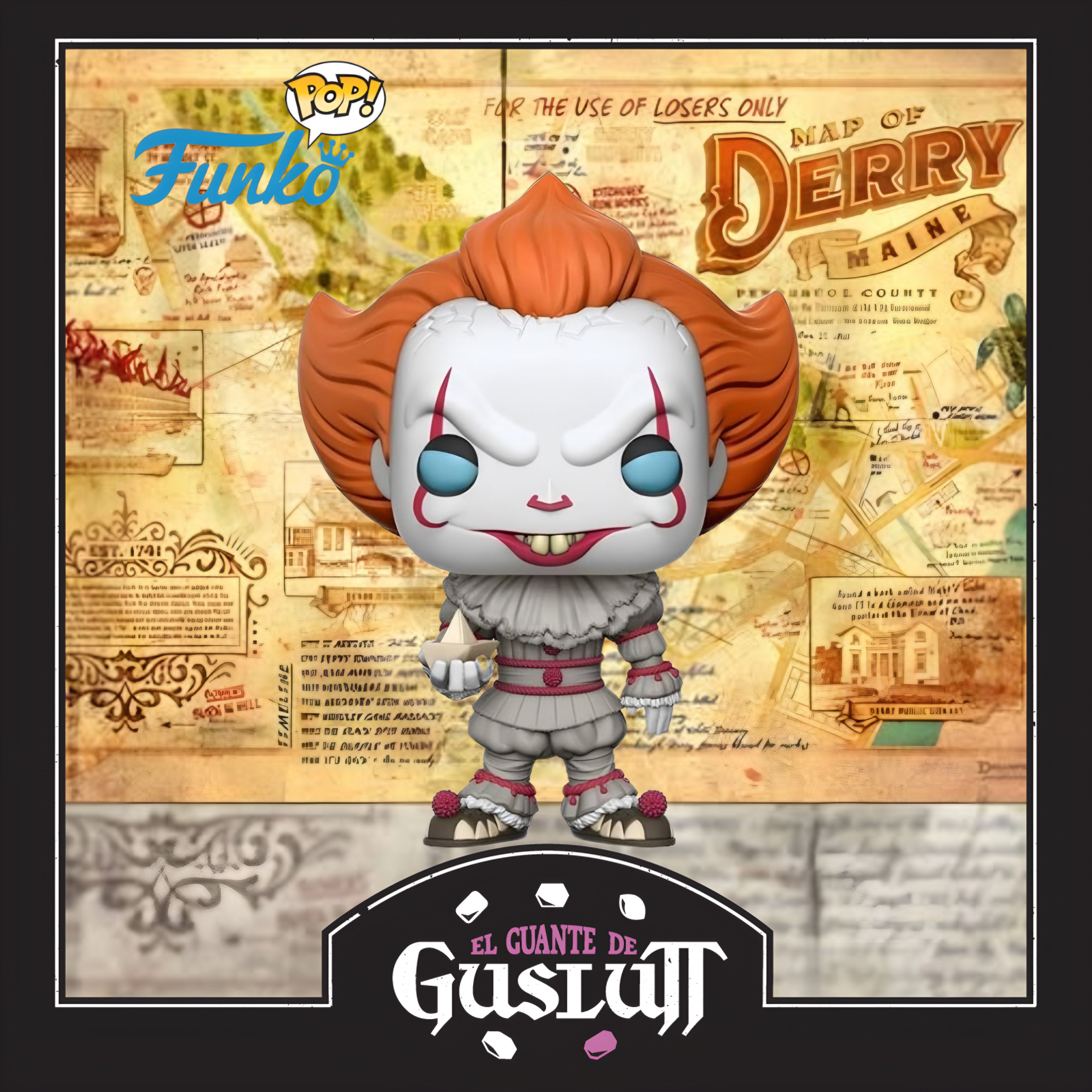 Funko Pop IT “Pennywise” with boat