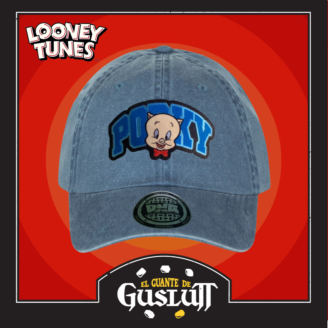 Gorra Looney Tunes “Porky Pig” Azul Vintage