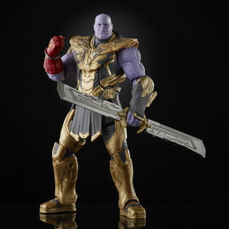Set de Figuras Marvel Legends Infinity Saga Iron Man Mark 85 vs Thanos Escala 6 Pulgadas