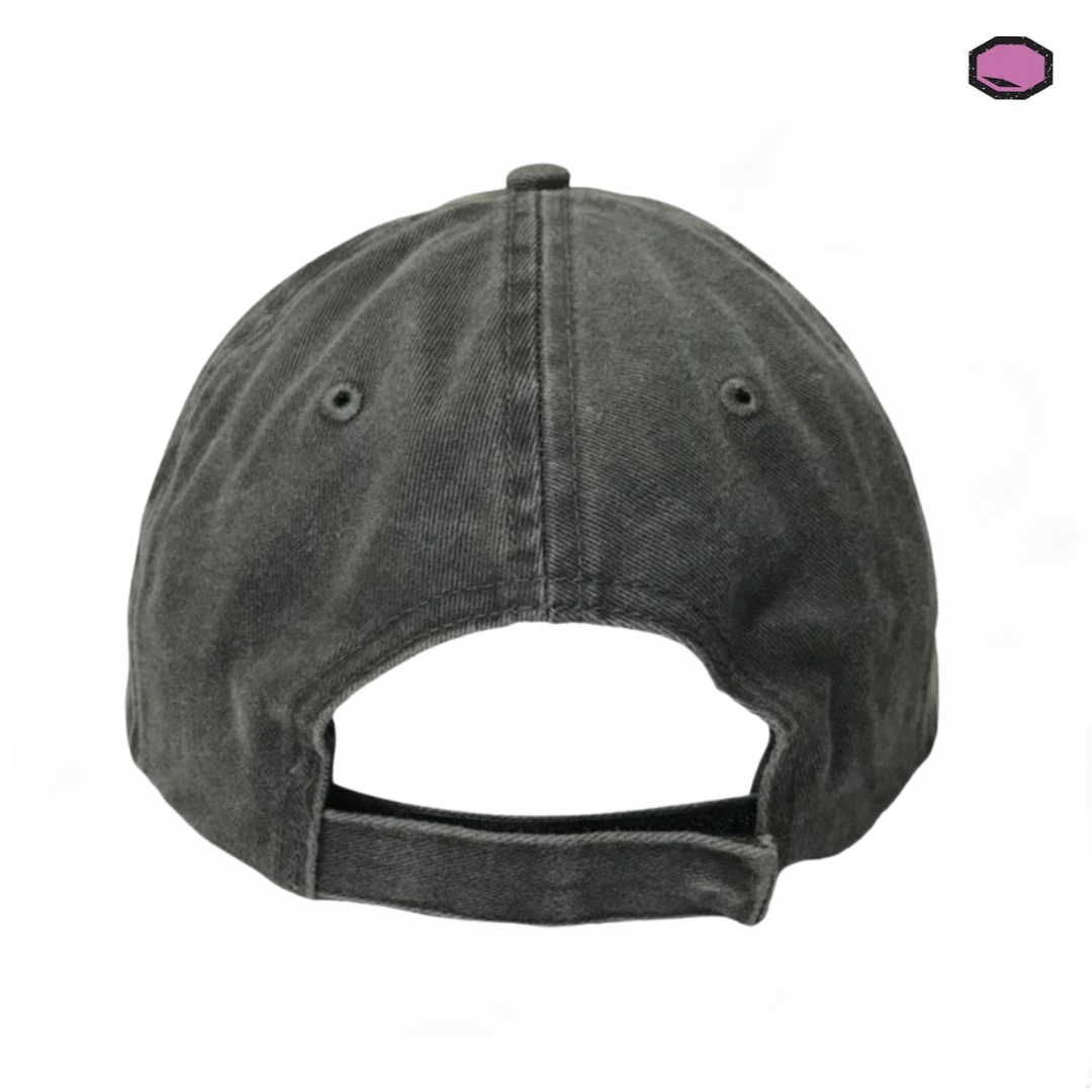 Gorra Top Gun Logo Gris Vintage