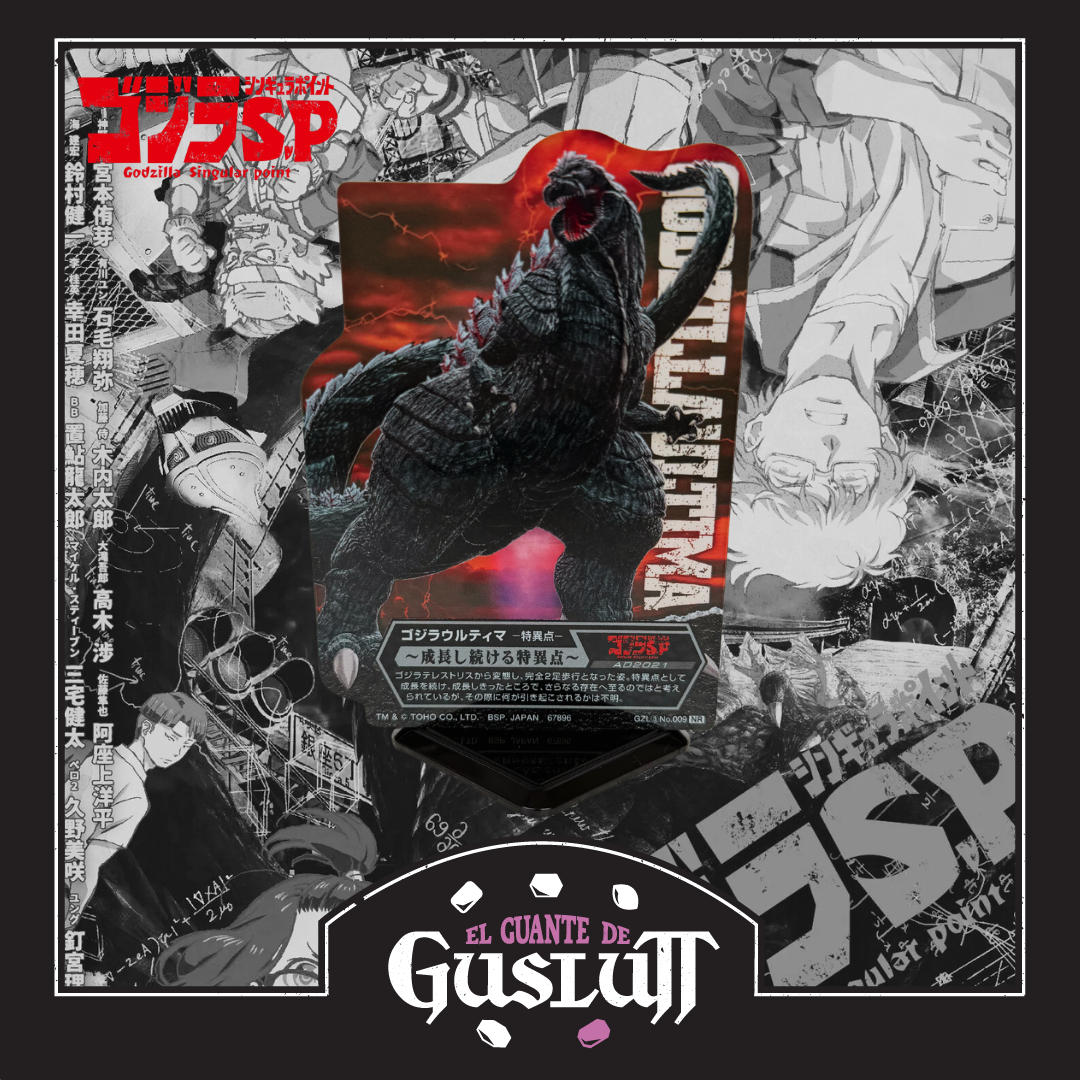 Tarjeta Acrílica con base Godzilla Singular Point (2021) Versión Japonesa Ichiban Kuji