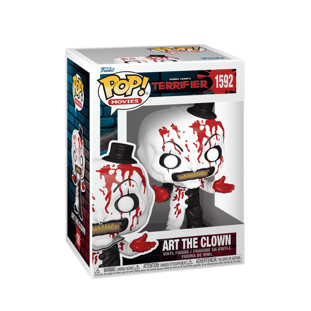 Figura Funko Pop Terrifier Art The Clown (Bloody Version)