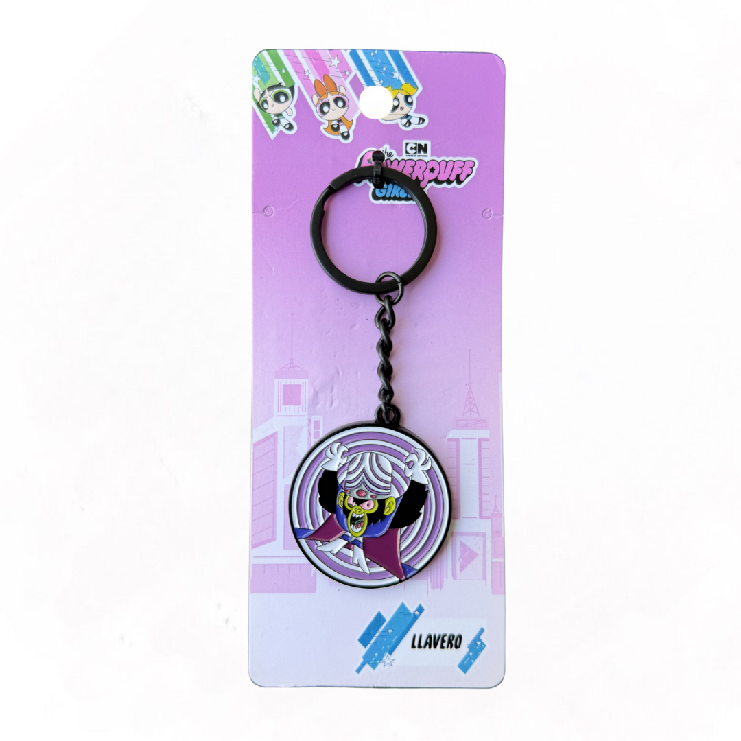 Llavero Cartoon Network The Powerpuff Girls Mojo-Jojo Metálico Edición Limitada