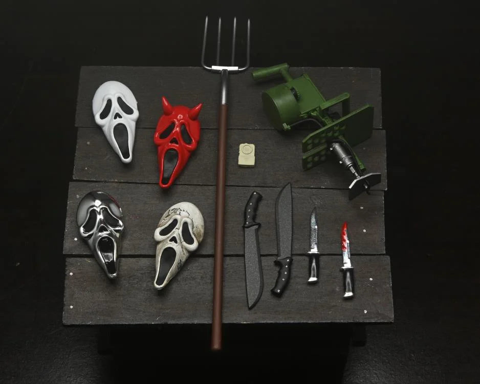 Figura NECA Ghostface Inferno Versión Ultimate