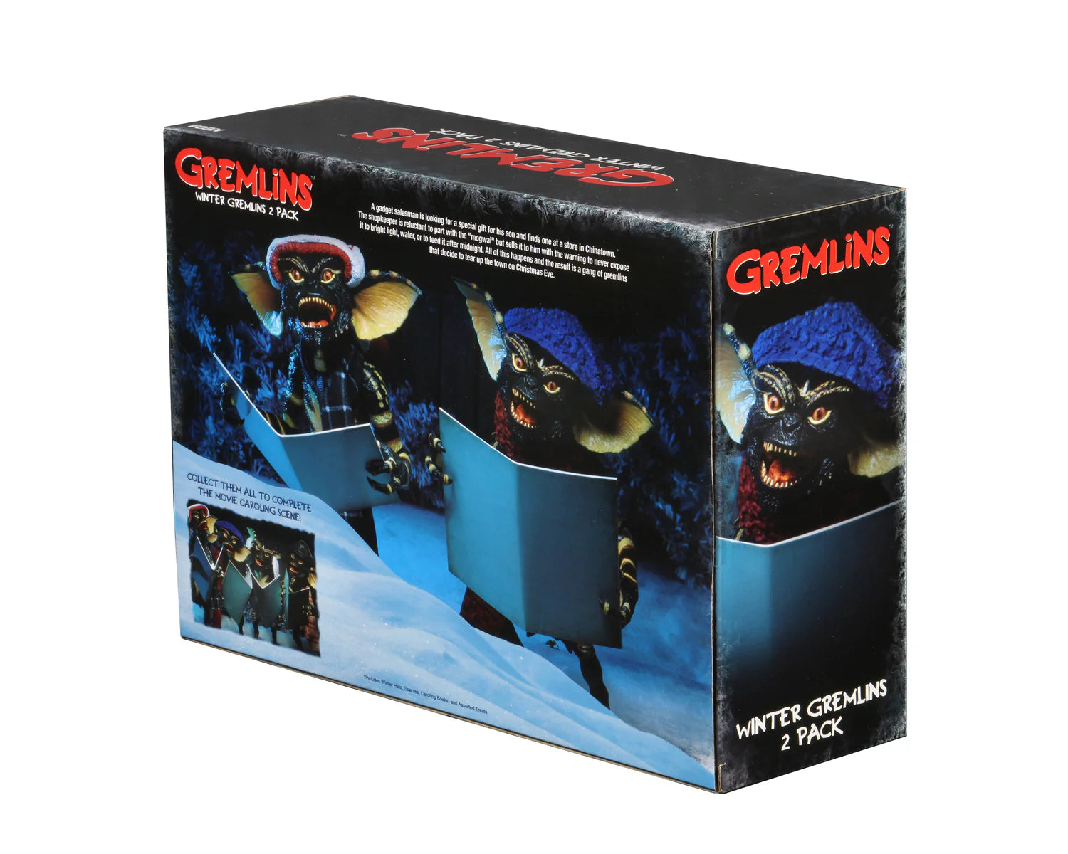 Set de Figuras NECA Gremlins (Winter Gremlins #1) Versión Ultimate
