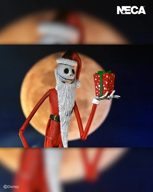Figura NECA The Nightmare Before Christmas Santa Jack Versión Ultimate