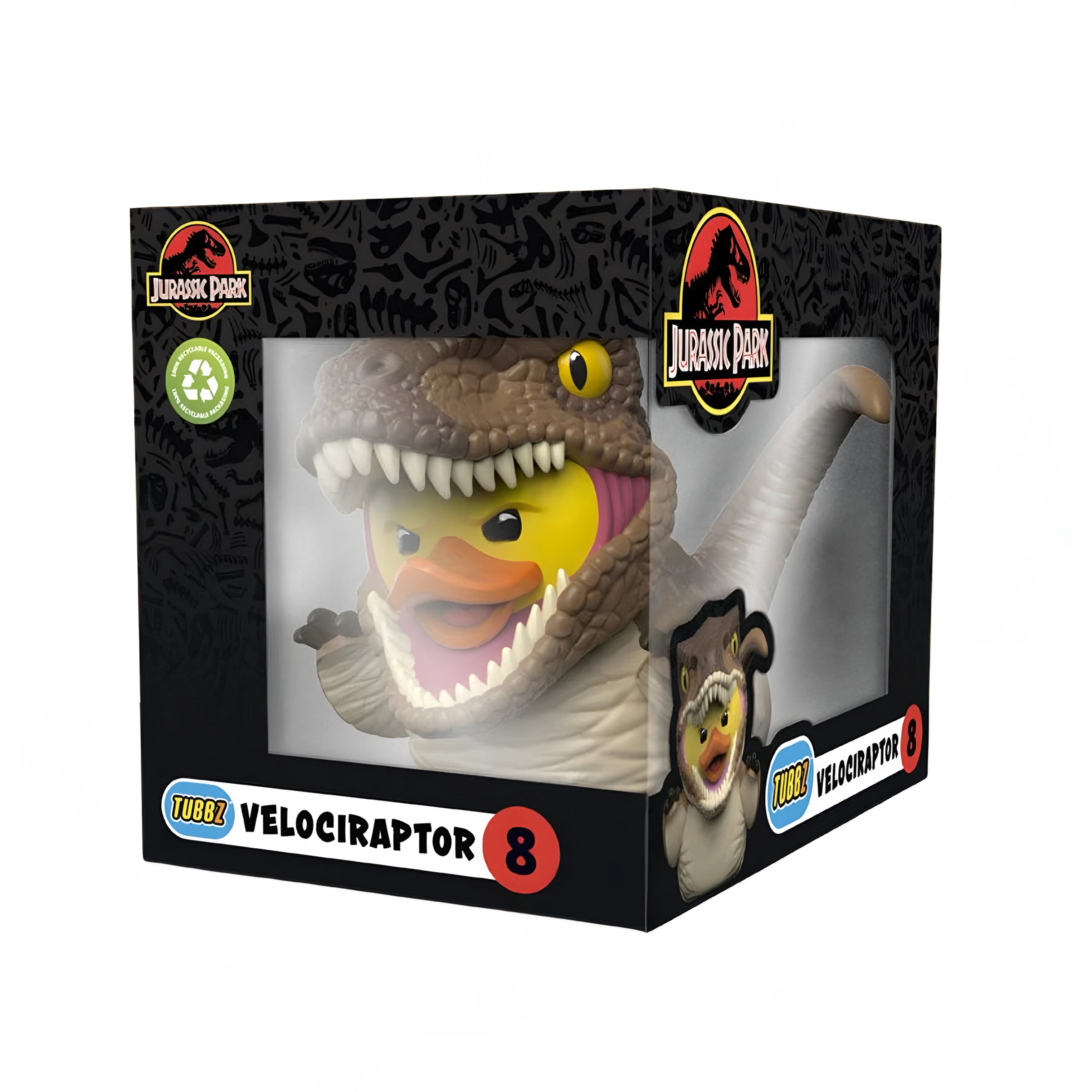 Figura Jurassic Park Tubbz Pato Velociraptor