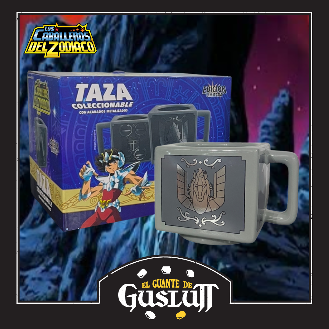 Taza Los Caballeros del Zodiaco Edición Especial Caja de Pandora Seiya de Pegaso