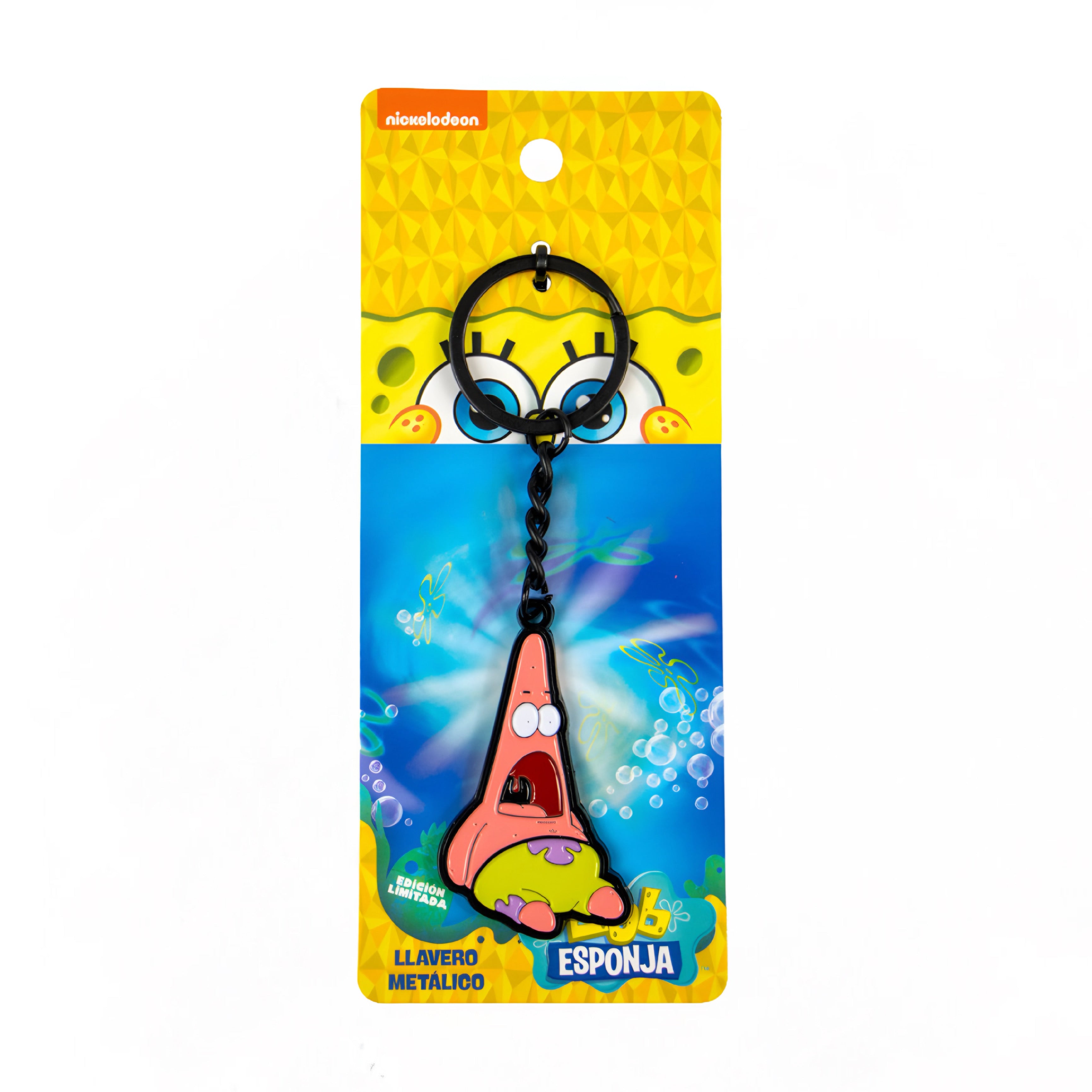 Llavero Nickelodeon Patricio Estrella Metálico Edición Limitada