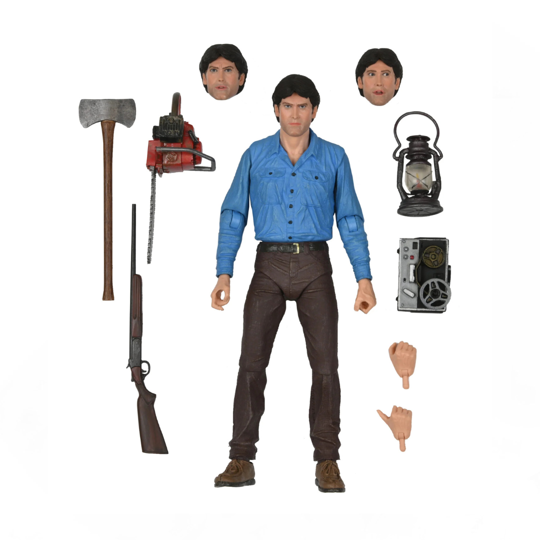 Figura NECA The Evil Dead Ash Williams Versión Ultimate