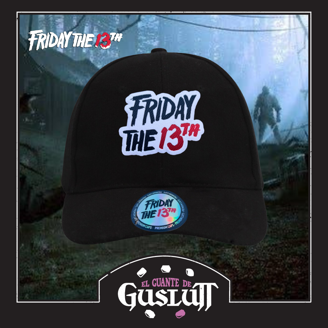Gorra Friday the 13th Logo Clásico Negra
