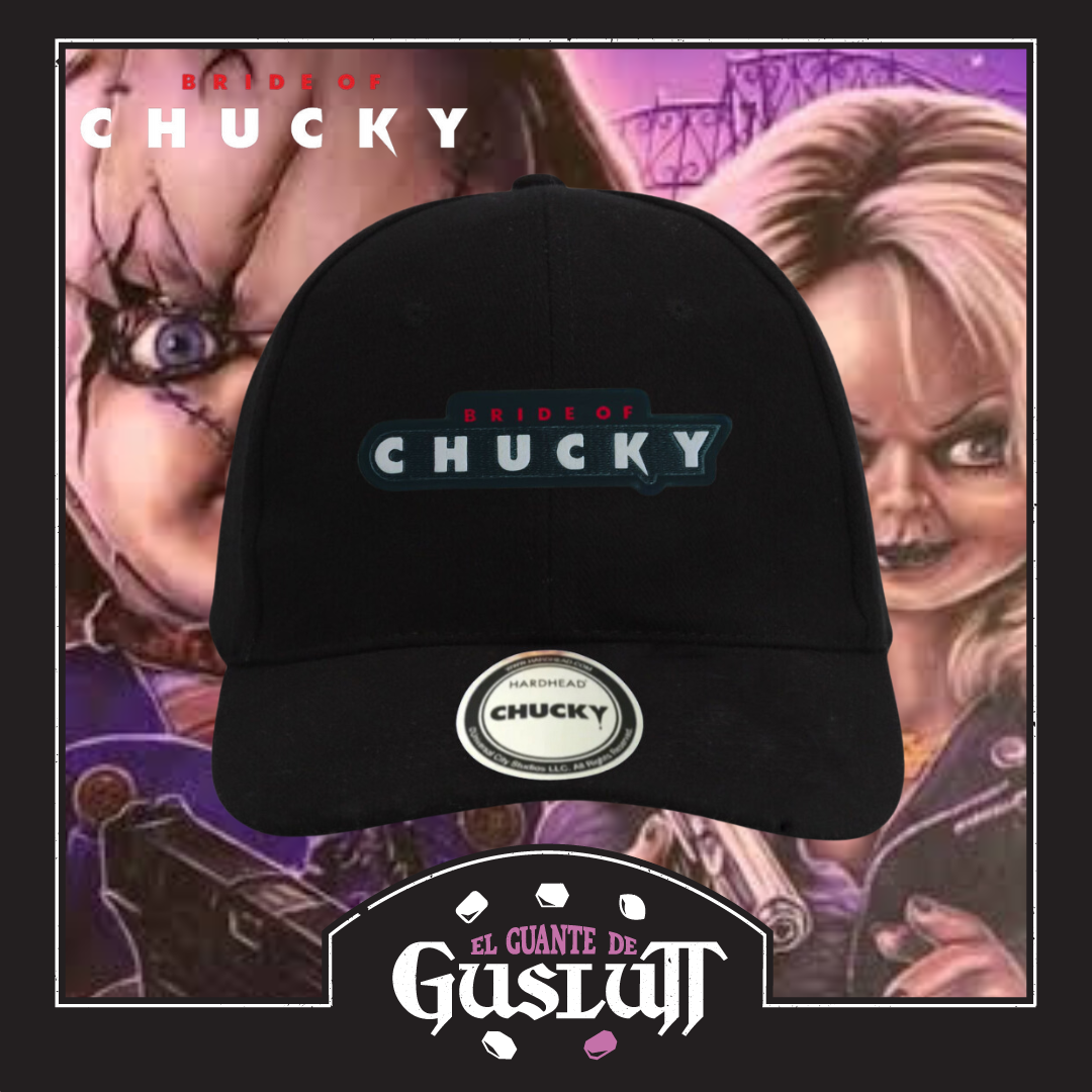Gorra The Bride of Chucky Logo Clásico Negra