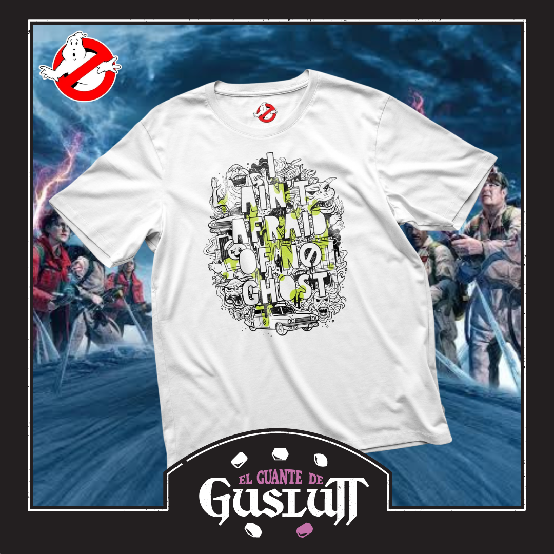 Playera Los Cazafantasmas Blanca