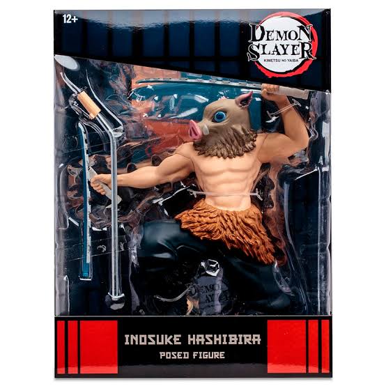 Figura Mcfarlane Toys Demon Slayer: Kimetsu No Yaiba Estatua Inosuke Hashibira Escala 1/6
