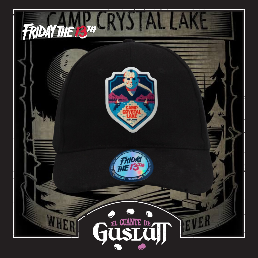 Gorra Friday the 13th Camp Crystal Lake Est. 1935 Negra