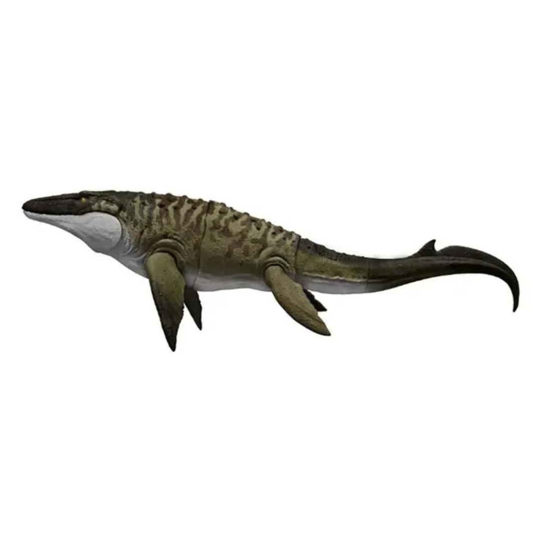 Figura Jurassic World Rebirth Mosasaurus con Acción de Batalla