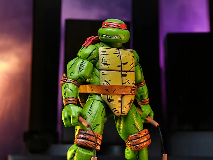 Figura NECA Teenage Mutant Ninja Turtles Michelangelo Edición Mirage Comics