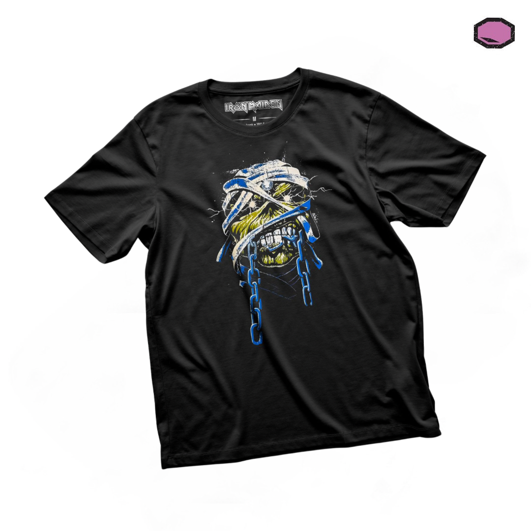 Playera Iron Maiden “Powerslave Eddie” Negra