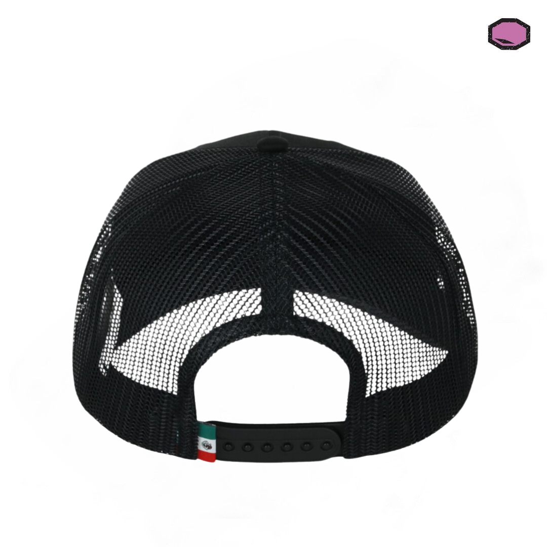 Gorra Scream Logo Ghostface Negra Tipo Trucker Premium