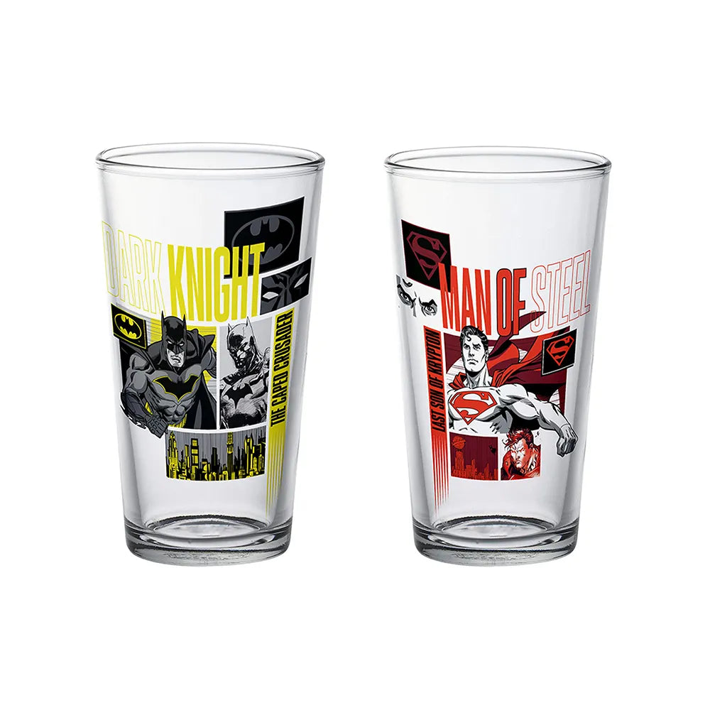 Set de Vasos DC Comics Justice League Edición Especial