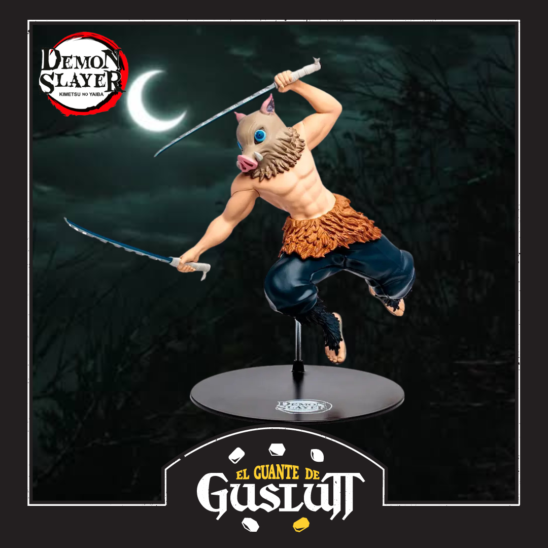 Figura Mcfarlane Toys Demon Slayer: Kimetsu No Yaiba Estatua Inosuke Hashibira Escala 1/6