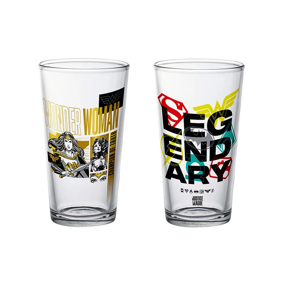 Set de Vasos DC Comics Justice League Edición Especial