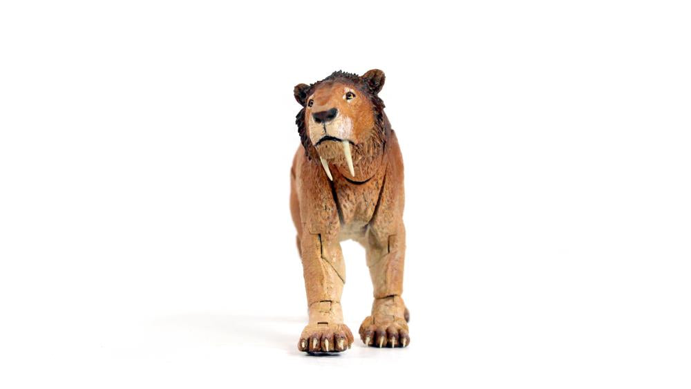 Figura Beasts of the Cenozoic Smilodon Populator Escala 1/18