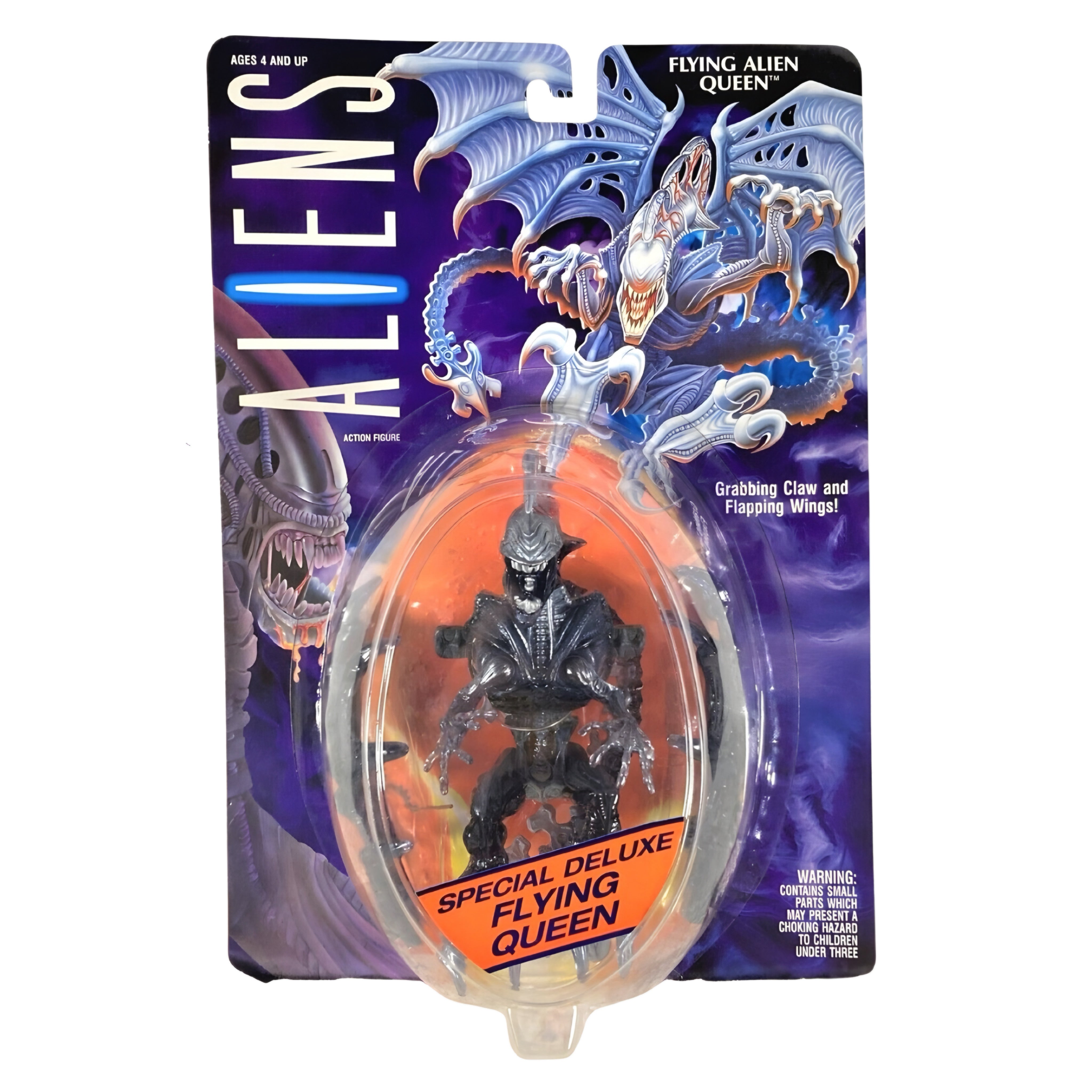 Figura Retro Kenner Alien Queen Edición con acción de ataque