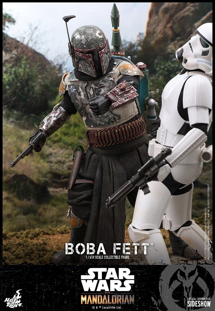 Figura Hot Toys Star Wars The Mandalorian Boba Fett Escala 1/6