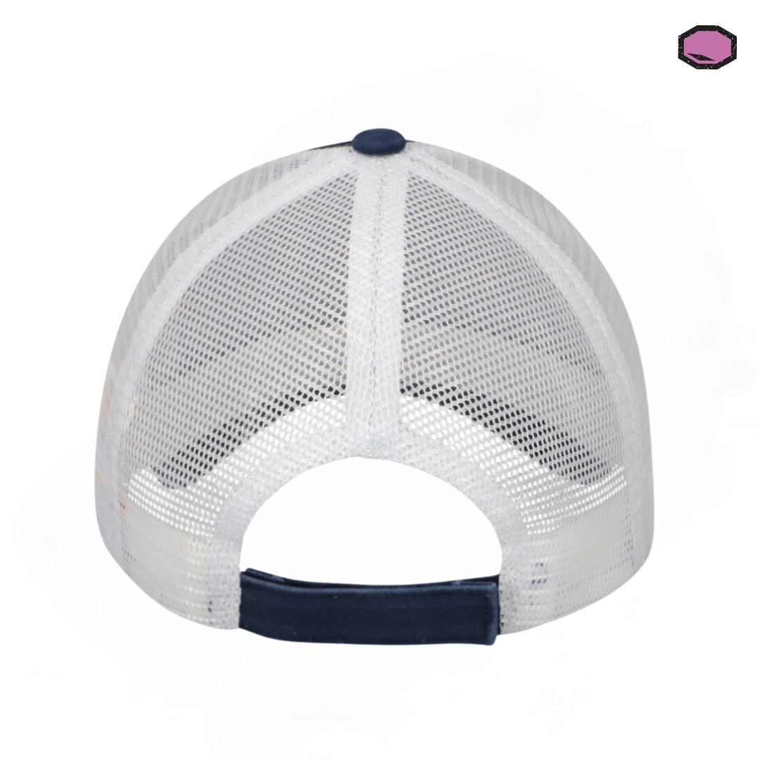 Gorra Back to the Future 1.21 G-Watts (Impulsado por Condensador de Flujo) Azul Tipo Trucker Deslavada