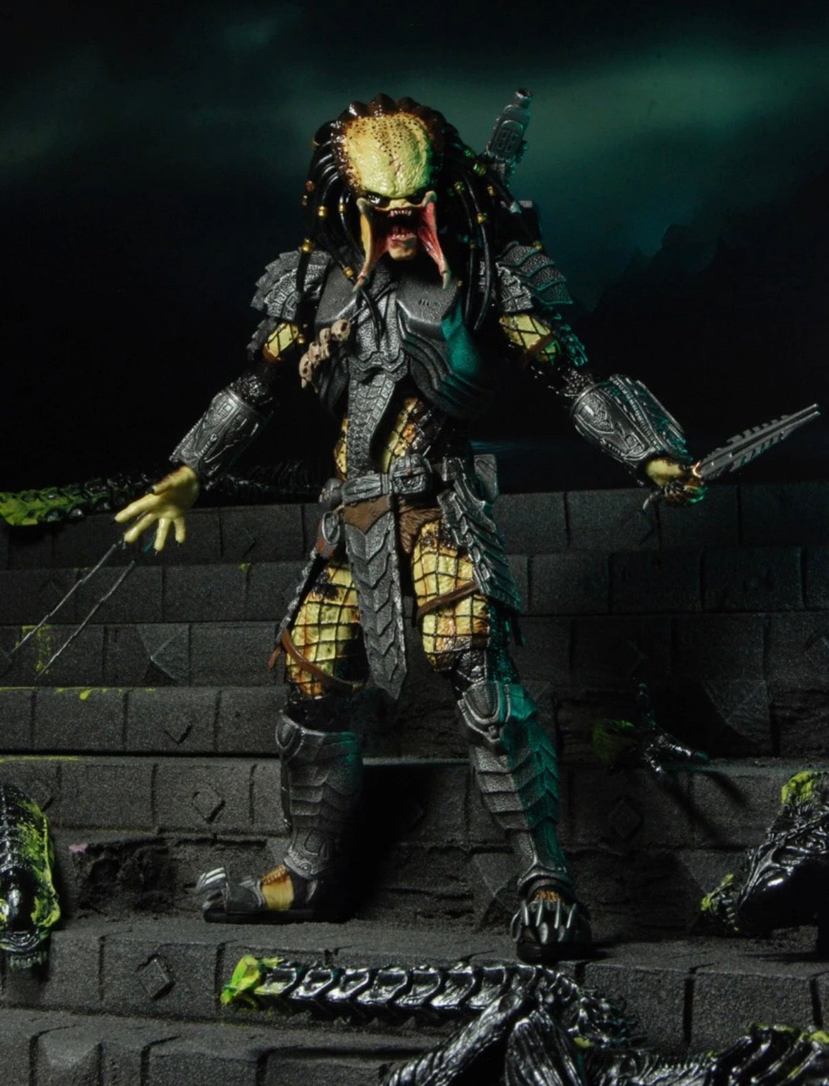Figura NECA Predator Serie 14 Unmasked Scar Predator