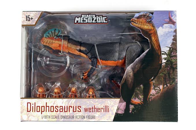 Figura Beasts of the Mesozoic Dilophosaurus Wetherilli Escala 1/18