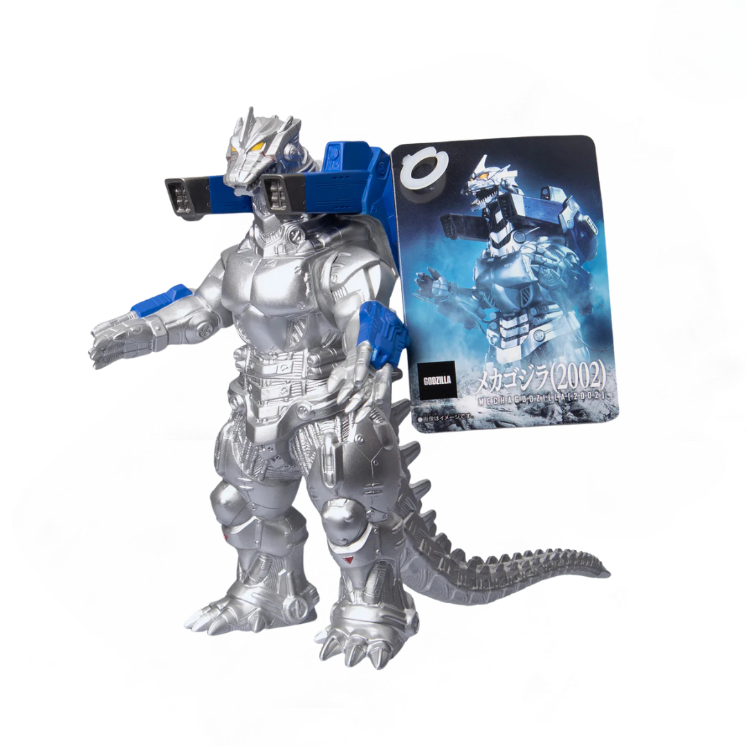 Figura de Vinilo Suave Bandai Namco Godzilla Movie Monster Series MechaGodzilla 2002 Escala 1:10
