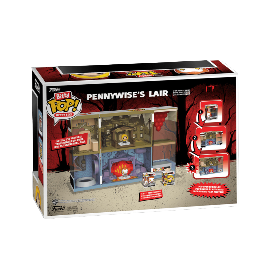 Set de Figuras Funko Pop Pennywise’s Lair Diorama