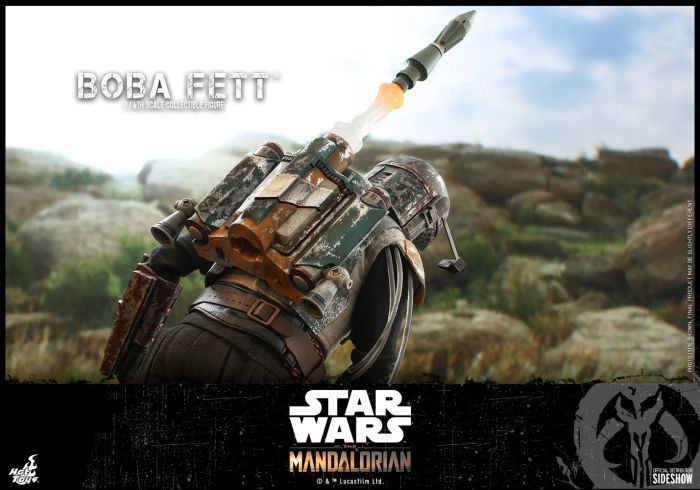 Figura Hot Toys Star Wars The Mandalorian Boba Fett Escala 1/6