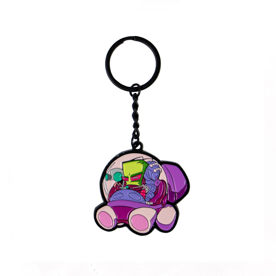 Llavero Nickelodeon Invader Zim Metálico Edición Limitada