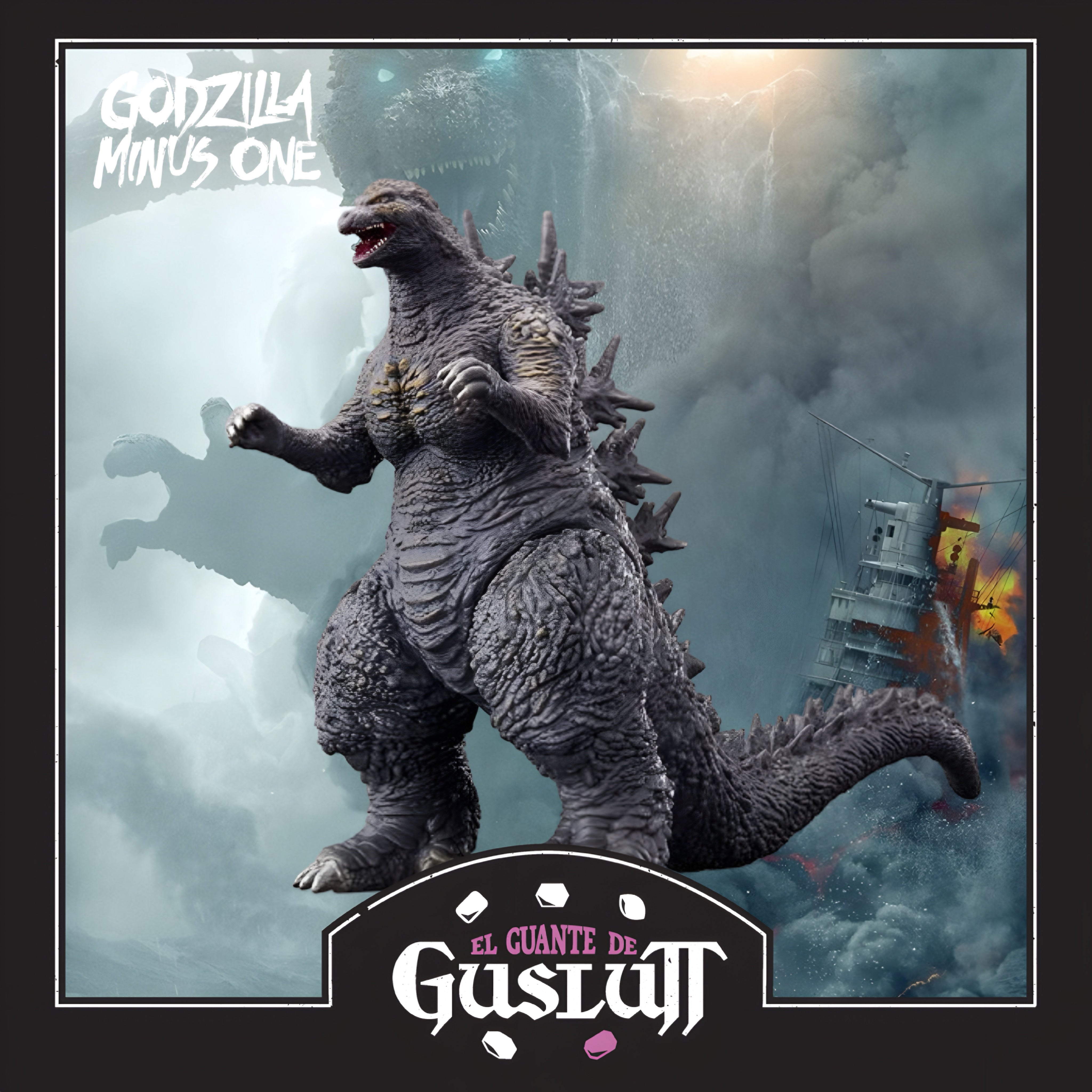 Figura de Vinilo Suave Bandai Namco Godzilla Movie Monster Series Godzilla Minus One Escala 1:10