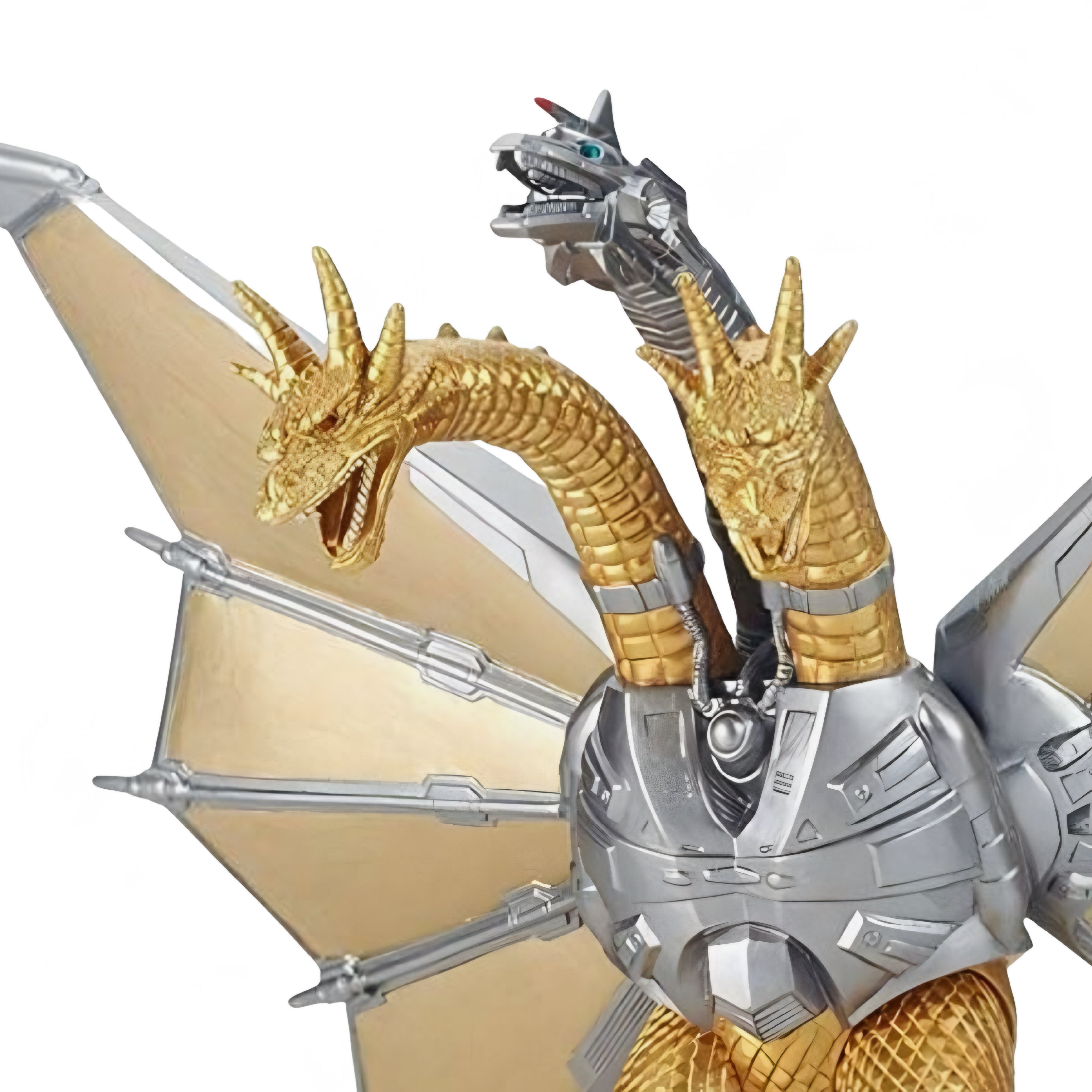 Figura de Vinilo Suave Bandai Namco Godzilla Movie Monster Series Mecha-King Ghidorah: Godzilla vs King Ghidorah Escala 1/10