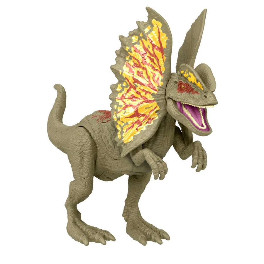 Figura Jurassic World Dilophosaurus con Sonido